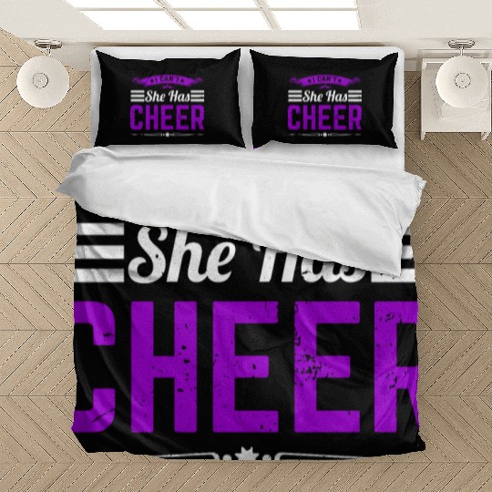 She Has Cheer Mom Cheerleading Mommy Mother's Day Bedding Sets