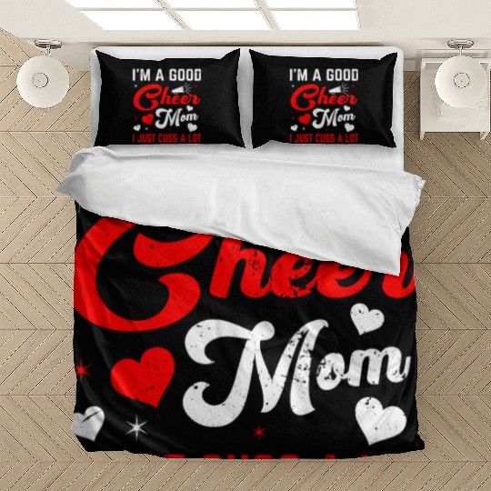 A Good Cheer Mom Cheerleading Mommy Mother's Day Bedding Sets