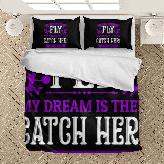Dream Cheer Mom Cheerleading Mommy Mother's Day Bedding Sets