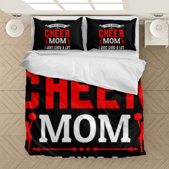 A Good Cheer Mom Cheerleading Mommy Mother's Day Bedding Sets