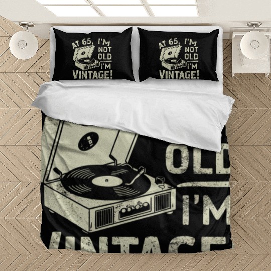 65th Birthday Bedding Sets for him