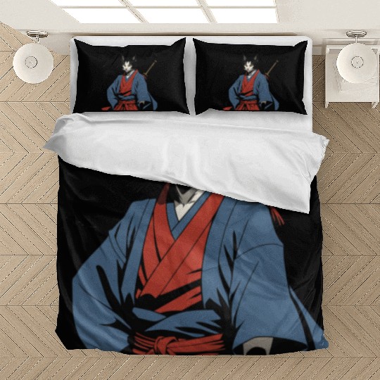 Samurai Cat Bedding Sets