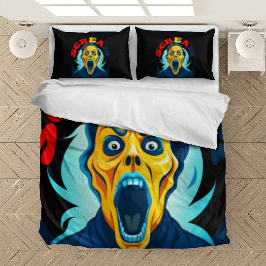 Scream Vintage Halloween Bedding Sets