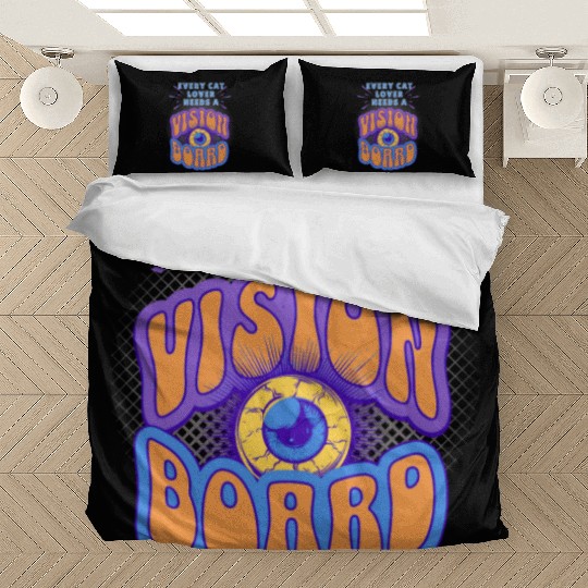Every Cat Lover Needs a Vision Board Bedding Sets