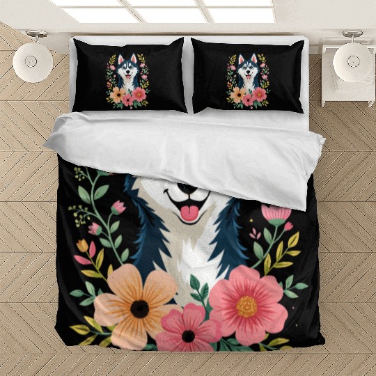 Husky Floral Bedding Sets