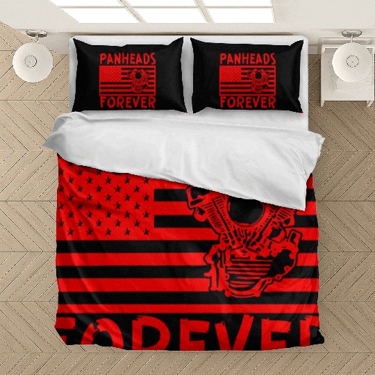 Panheads Forever LIKE US ON FACEBOOK Bedding Sets