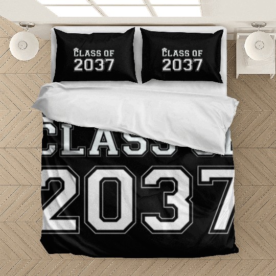 Class Of 2037 Pre K Grow With Me Graduation Bedding Sets