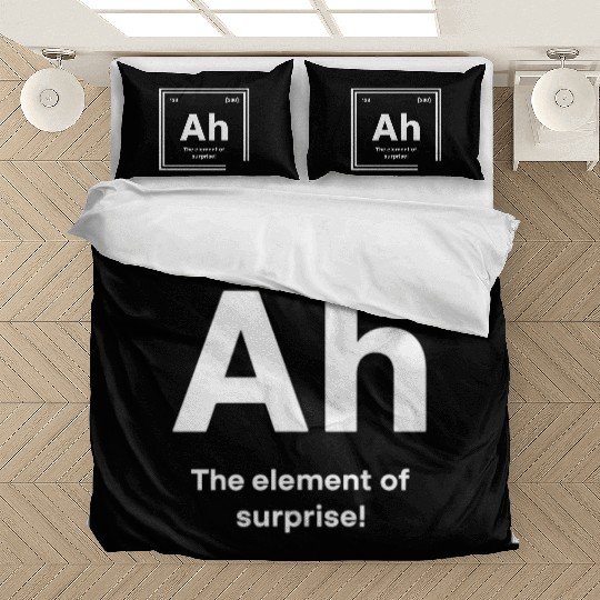 The Element of Surprise - Clever Chemistry Design Bedding Sets