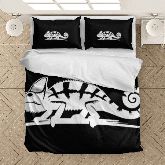 Changing Chameleon In Nature Bedding Sets