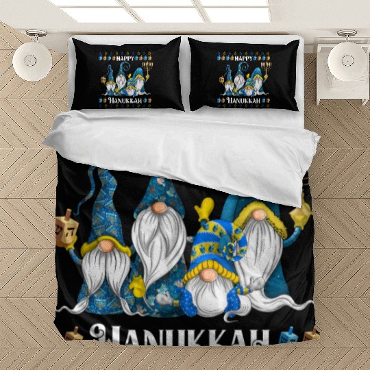 "Hanukkah Gnome" Wishing You a Happy Hanukkah Bedding Sets