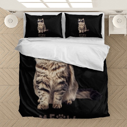 Cool Cat Meow Bedding Sets