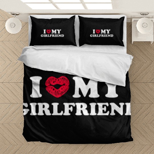 I Love My Girlfriend I Heart My Girlfriend Gf Bedding Sets