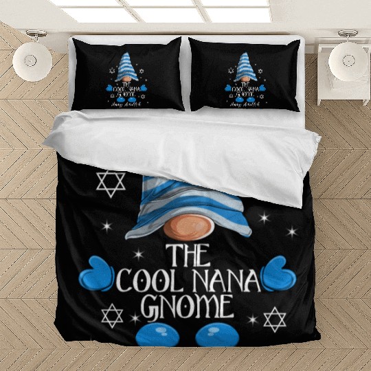 The Nana Gnome Funny Family MatchingGroup Hanukkah Bedding Sets