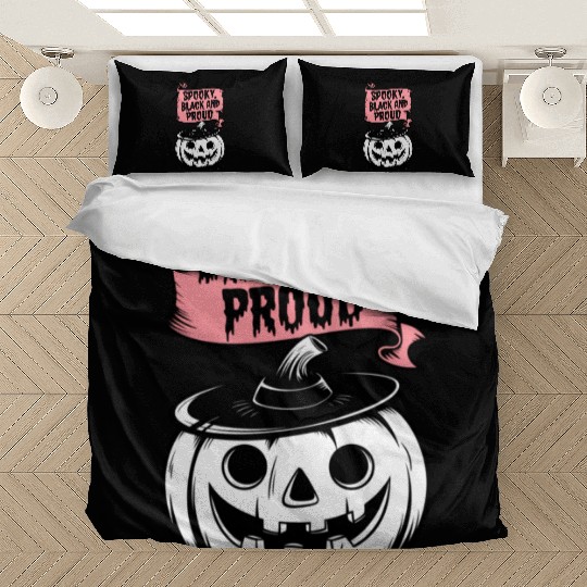 Spooky Black and Proud Bedding Sets
