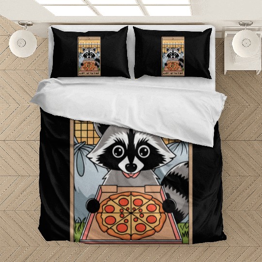 Wheel of Fortune Raccoons Tarot Card Bedding Sets