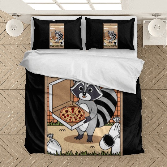Wheel of Fortune Raccoons Tarot Card Bedding Sets