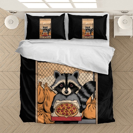 Wheel of Fortune Raccoons Tarot Card Bedding Sets