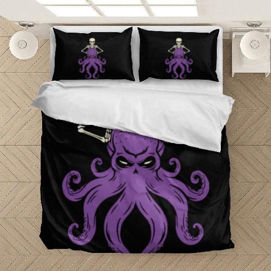 Octopus Skeleton Bedding Sets