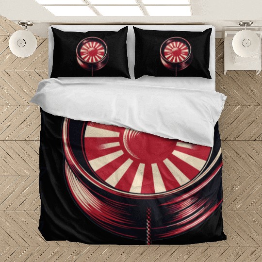 Yoyo Master Japanese Red Sun Yo-Yo Bedding Sets
