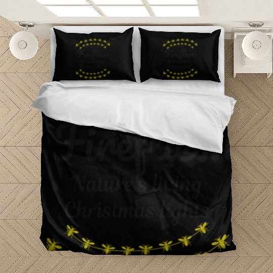 Fireflies Firefly Lightning Bug Insect Christmas Bedding Sets