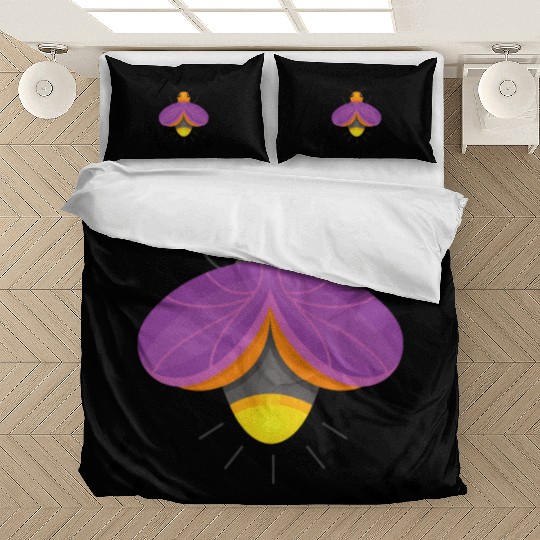 Fireflies Firefly Lightning Bug Insect Collector Bedding Sets