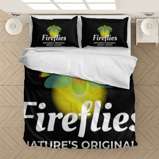 Fireflies Firefly Lightning Bug Insect Collector Bedding Sets