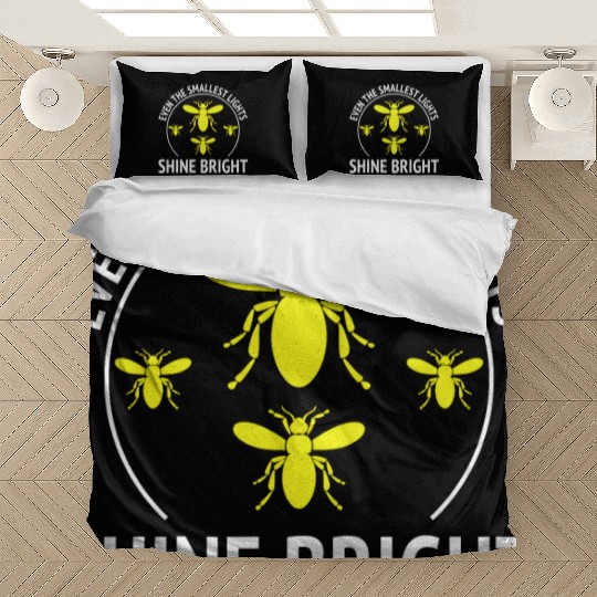 Fireflies Firefly Lightning Bug Insect Collector Bedding Sets