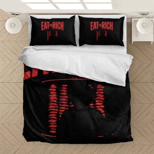 Eat The Rich Döner Kebab Satirical Design Bedding Sets