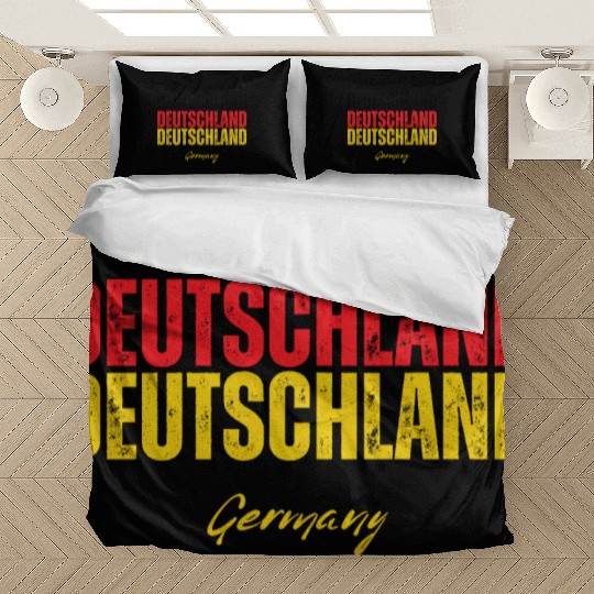 Germany flag, German pride Bedding Sets