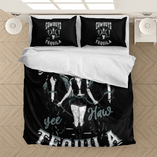 Cowboys and Tequila - Cowgirl Bedding Sets