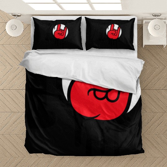 I Love Heavy Metal Hard Rock Music Graffiti Heart Bedding Sets