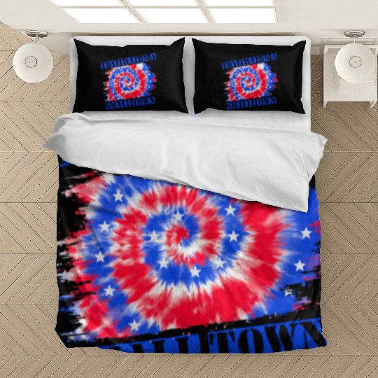 Try That In a Small Town US Flag Bedding Sets