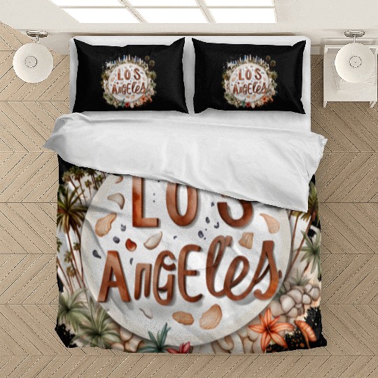 Los Angeles USA gift idea Bedding Sets