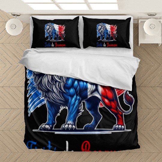 The pride of Besançon flag design Bedding Sets