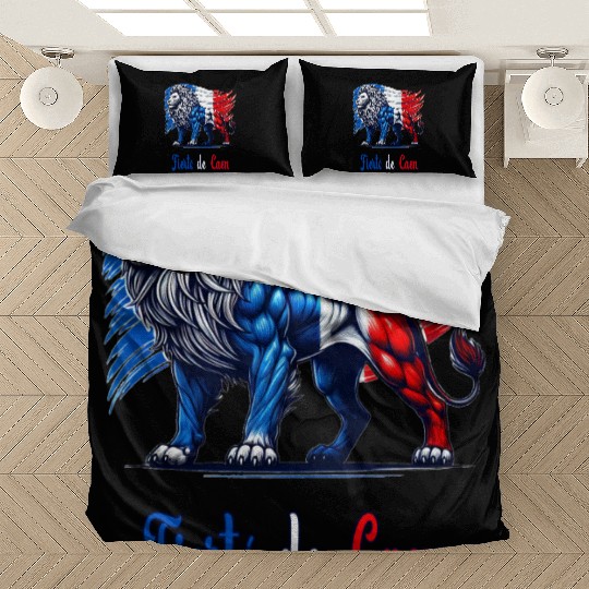 The pride of Caen flag design Bedding Sets