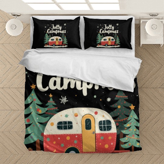 Jolly Campmas, Christmas design Bedding Sets