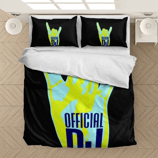 Official DJ Music Heavy Metal Horns Hand Gesture Bedding Sets