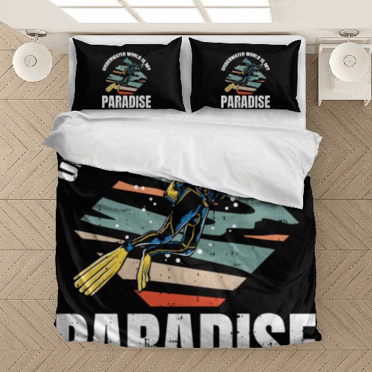 Underwater World Is My Paradise Bedding Sets