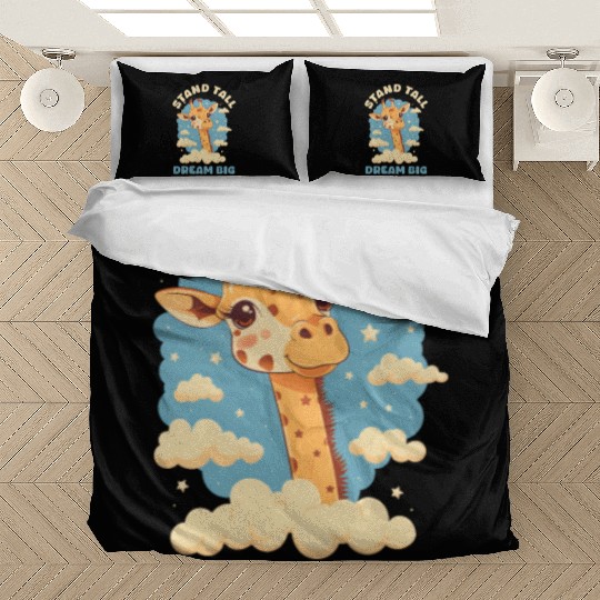 Giraffe Stand Tall, Dream Big Bedding Sets