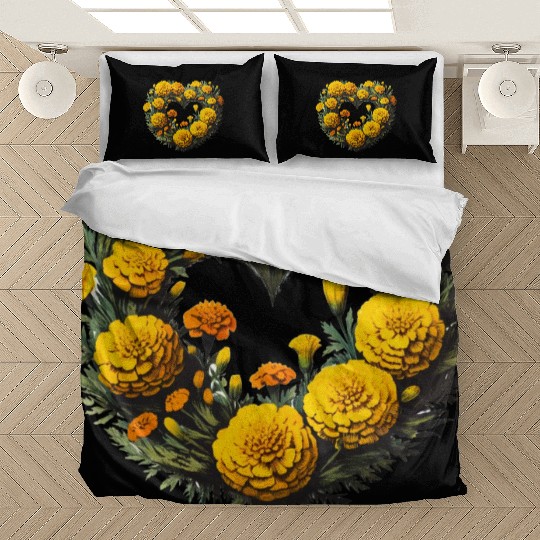 Marigold Flowers Bedding Sets