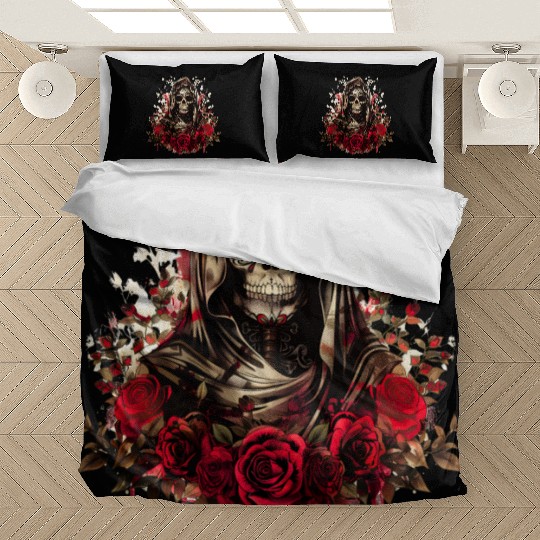 Santa Muerte Folk Saint Bedding Sets