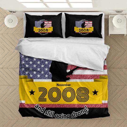 16th birthday Rocking this planet since 11/2008 Bedding Sets