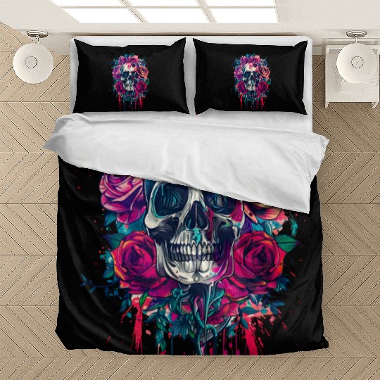 Santa Muerte - Mexican Folk Culture Saint Bedding Sets
