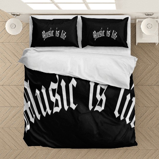 Music Is My Life Party Club Concert Sound Love Bedding Sets