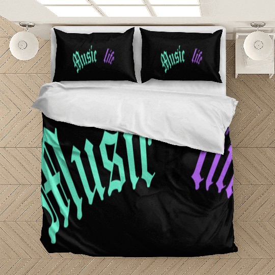 Music Is My Life Party Club Concert Sound Love Bedding Sets