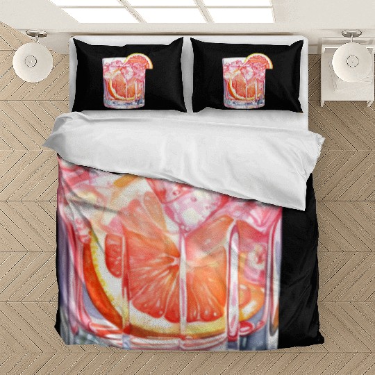 Grapefruit Citrus Cocktail Bedding Sets