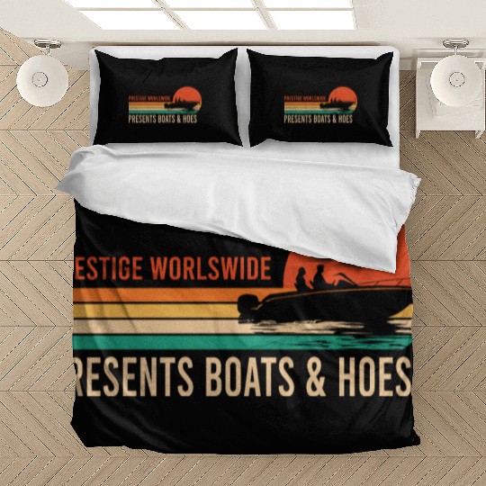 Vintage Retro Prestige Presents Boats And Hoes Bedding Sets