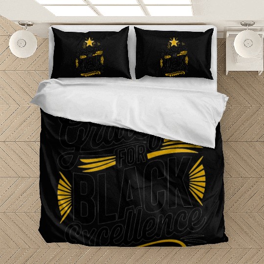 Grateful for Black Excellence Bedding Sets
