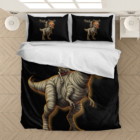 Prehistoric Halloween: Trick or Treat Rex Bedding Sets
