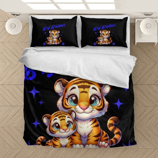 Soon I'll Be A Big Brother Sweet Tiger Brother Bedding Sets